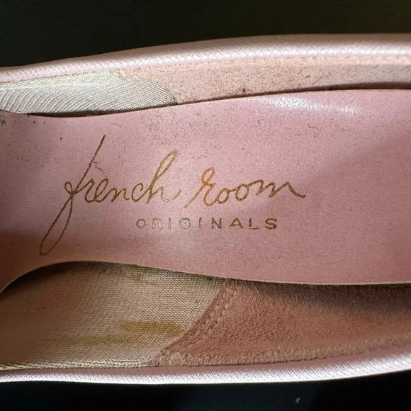 French Room  originals Vintage pink Heels - Picture 12 of 16